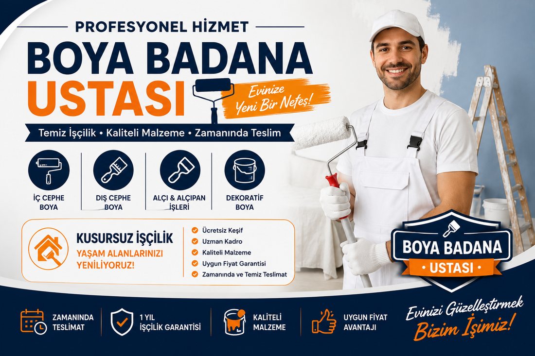 Subaşı boya badana ustası – profesyonel boyacı